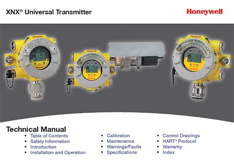 Honeywell XNX Universal Transmitter : Technical Manual